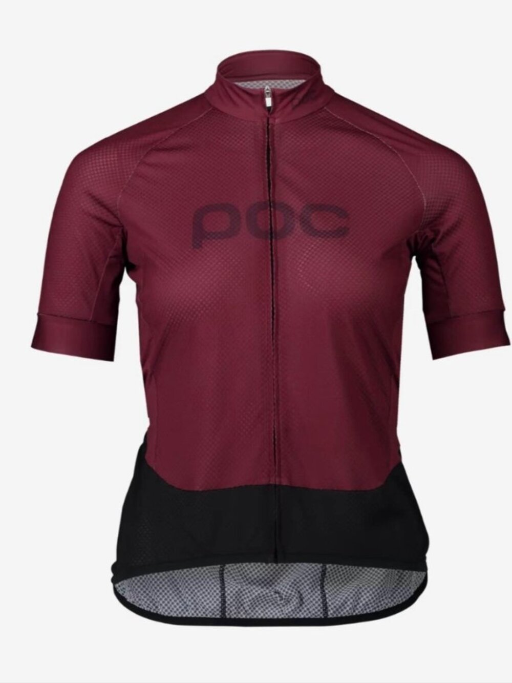 POC Essential Road Logo Jersey Women's XL Burgundy Cycling Bike Jersey